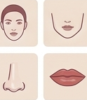 Phone questionnaire illustration for the Kibbe body type quiz questions