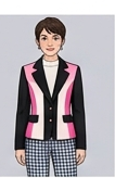 Work outfits and professional wardrobe for Kibbe body types